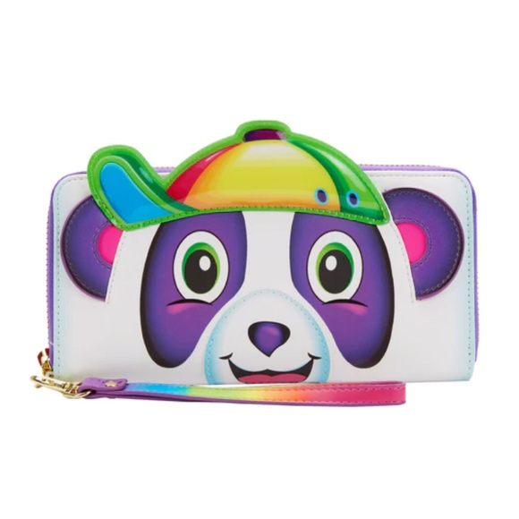 Loungefly Exclusive - Lisa Frank Panda Painter Cosplay Wallet - Picture 1 of 6